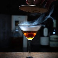 Cocktail Smoking Chimney