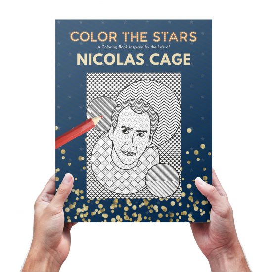 Nicolas Cage Coloring Book
