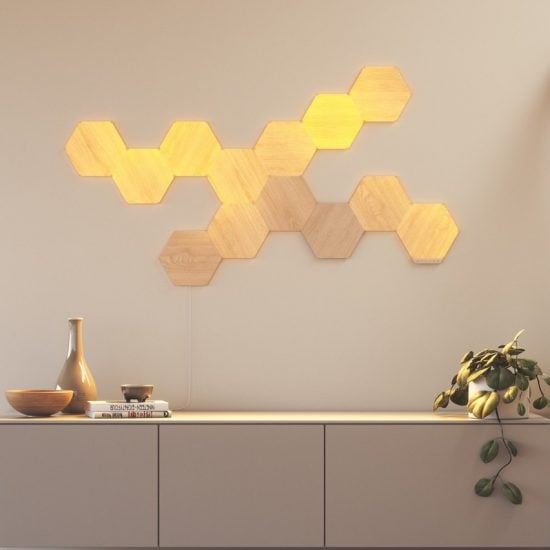 Nanoleaf Elements Wood-Like Smart Lighting Panels