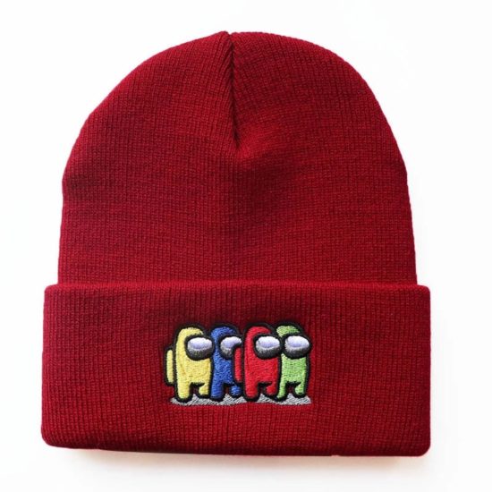 Among Us Embroidered Beanie