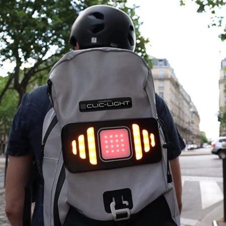 Clic-Light Wearable Smart LED Bike Signal