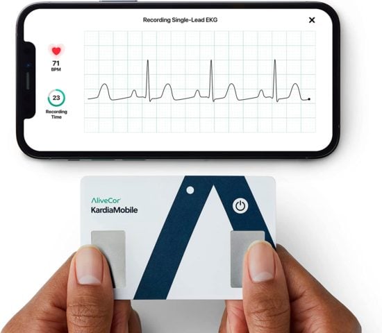 Credit Card Sized EKG Monitor