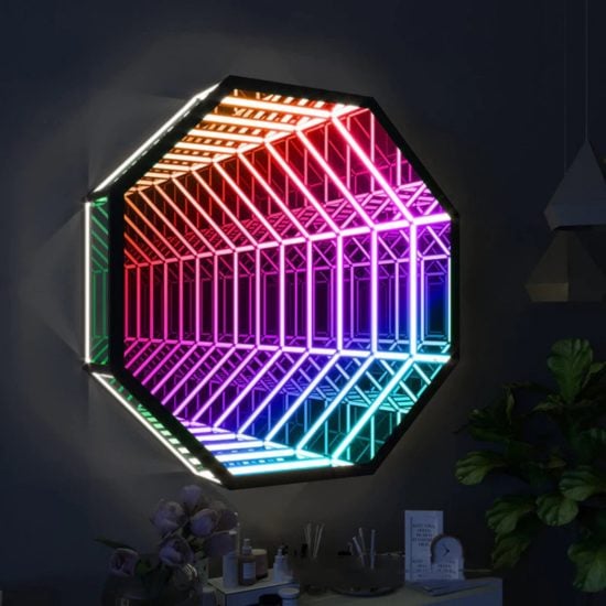 3D Infinity Mirror Table Lamp