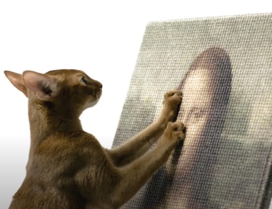 Famous Paintings Cat Scratchers