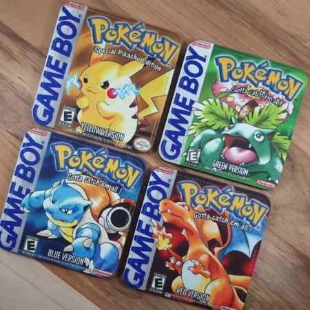 Pokemon Gamer Coasters