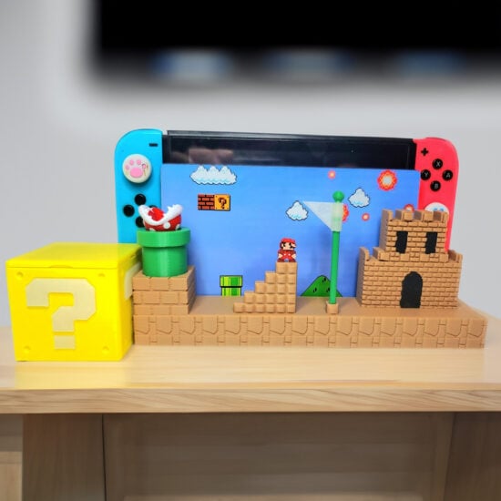 Switch Mario Themed Charging Dock