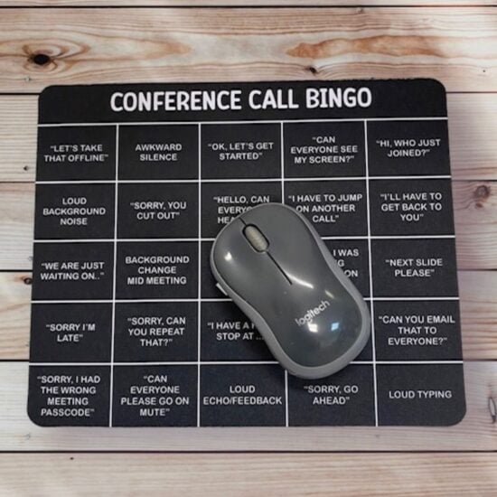 Conference Call Bingo Mousepad