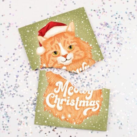 Endless Meowy Christmas Card