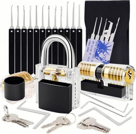 34-Piece Lock Pick Set