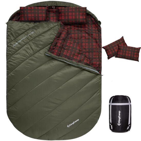 KingCamp Double Flannel Sleeping Bag