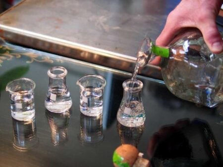Beaker and Flask Science Shot Glasses