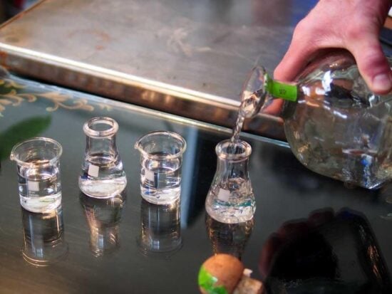 Beaker and Flask Science Shot Glasses