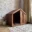 Modern Indoor Dog Den with Cotton Canopy