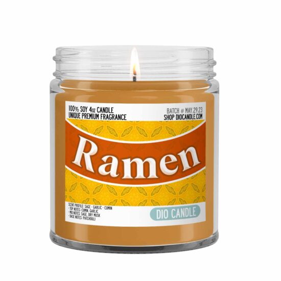 Ramen Candle: Smells Like Sage, Garlic, and Cumin