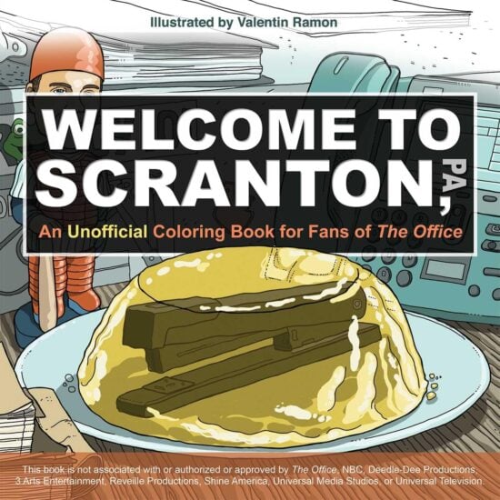 Welcome to Scranton Unofficial Coloring Book