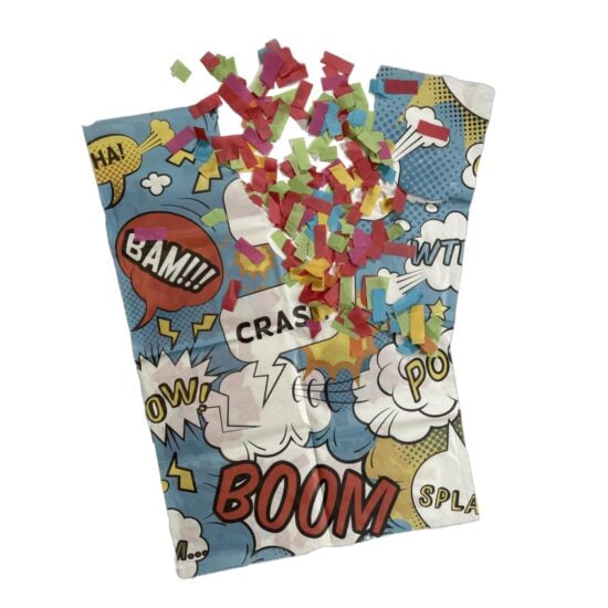 Stuffed Confetti Wrapping Paper