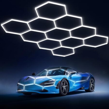 Hexagon LED Garage Lights