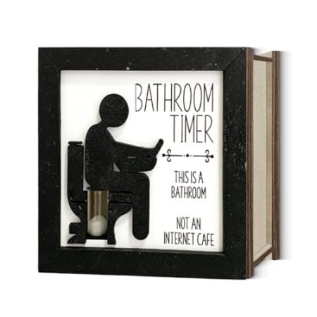 Funny Toilet Timer Gag Gift