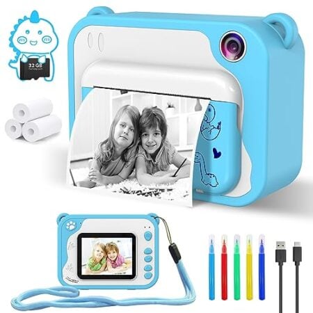 Kids Digital Camera with Instant Print