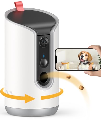 Pet Camera with Treat Dispenser