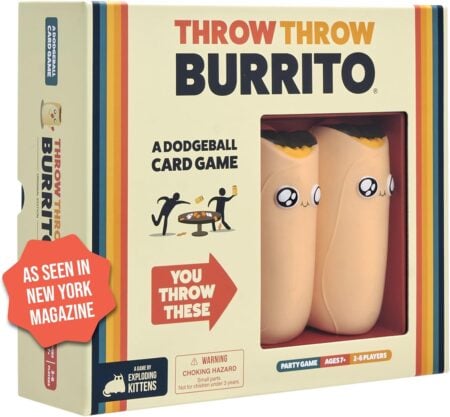 Throw Throw Burrito Dodgeball Card Game