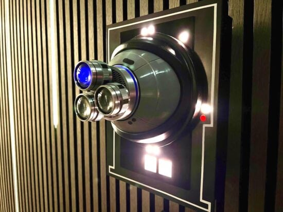Voice-Activated Andor Panel Droid