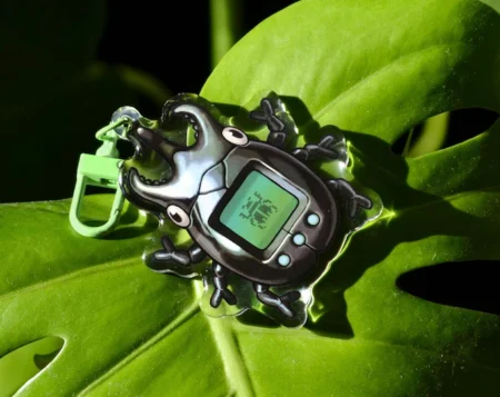 Beetle Tamagotchi Keychain
