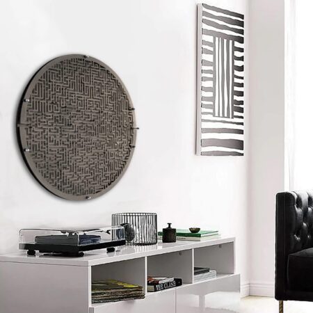 Wall-Mounted Labyrinth Game Board