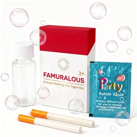 Retro Bubble Cigarette Pack