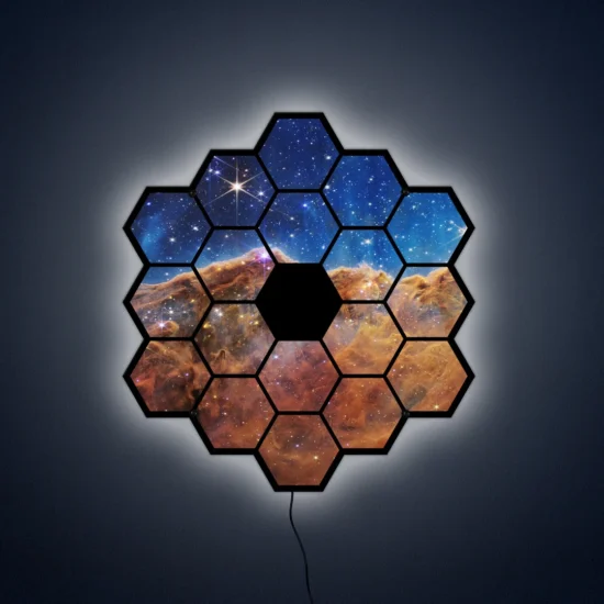 James Webb Telescope Light Up Sign