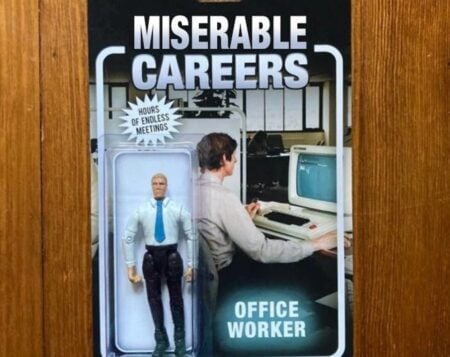 Office Worker Action Figure