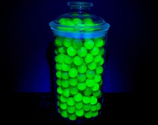 Uranium Glass Marbles
