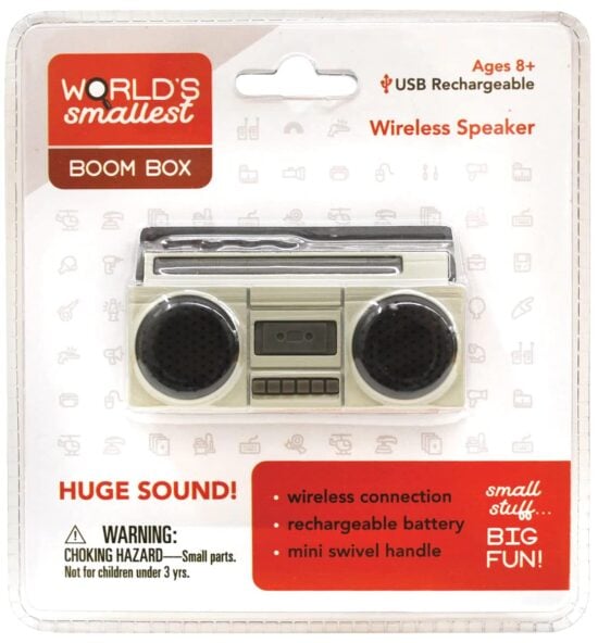 World’s Smallest Boom Box