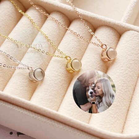 Custom Photo Projection Necklace