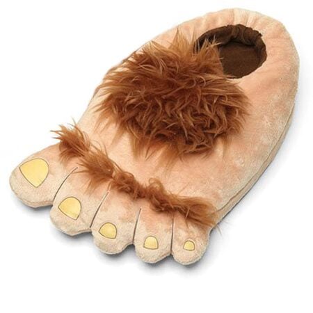 Furry Monster Feet Slippers