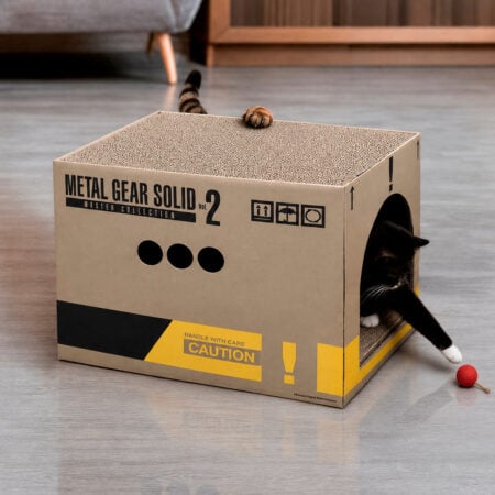 Metal Gear Solid Cardboard Box Cat Scratcher