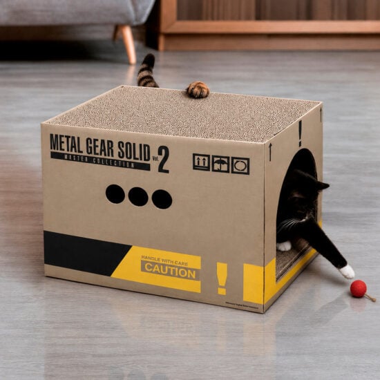 Metal Gear Solid Cardboard Box Cat Scratcher