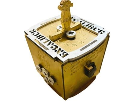 Excalibur Sword in the Stone Puzzle Box