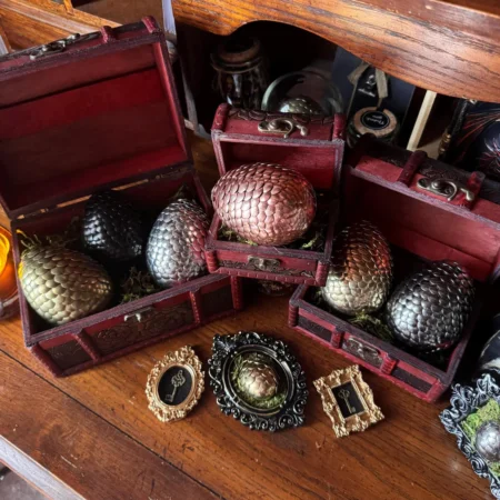 Handcrafted Dragon Egg Chest