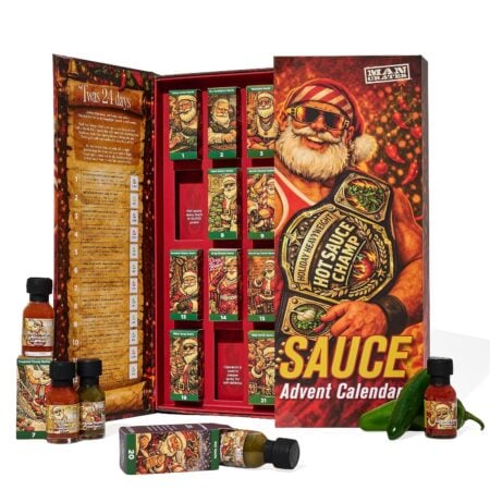 Man Crates Hot Sauce Advent Calendar