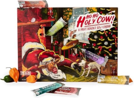 Man Crates Meat Stick Advent Calendar